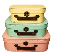 Boîte cadeau en carton haut de gamme imperméable personnalisée de l'usine de Shenzhen avec miroir pour ranger les bijoux des femmes