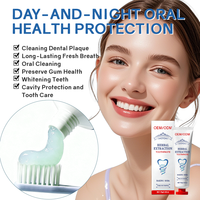 Dentifrice OEM Doux pour l'Hygiène Buccale, Blanchissant, Élimine les Taches, Combat la Mauvaise Haleine, Anti-Caries