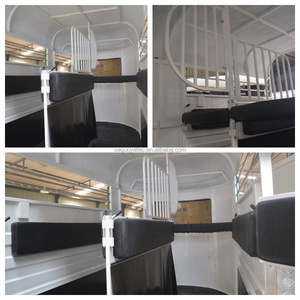 Thailand Costa Rica Pferde anhänger für <span class=keywords><strong>2</strong></span> <span class=keywords><strong>3</strong></span> 4 Pferde Straight Loading Open Sides Trailer - Product Image 5