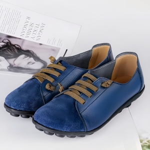 Zapatillas de Lujo de Piel Genuina Estilo Bota para Mujer, Suaves y Cómodas, a la <span class=keywords><strong>Moda</strong></span>, para las Cuatro Estaciones, Ideales para Nuevas Mamás, Incluido el Invierno - Product Image 2