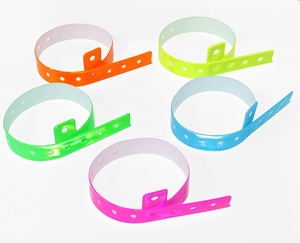 Bracelets autocollants jetables en PVC synthétique, imperméables et résistants à la transpiration, pour l'identification lors de marathons, événements sportifs et fêtes - Product Image 5