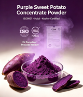 Poudre et Jus de Patate Douce Violette : Colorant Naturel Riche en Anthocyanes pour Ingrédient Alimentaire et Boissons