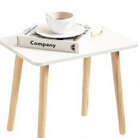 Table basse moderne en bois pour salon, table centrale, mobilier de maison