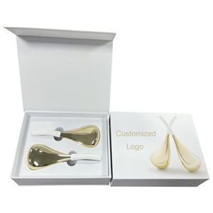 Эргономичная Серебряная Крио-палочки для лица, холодная катушка, ложка для льда, ложка для успокаивания и подтяжки кожи и лица - Product Image 3