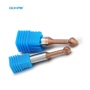 Dohre pabrikan Oem kustom bola karbida Tungsten bentuk T lolipop lengkungan Endmill pemotong penggilingan - Product Image 3