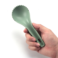 3-delige meloenbolletjeslepelset, fruitmes, multifunctioneel meloen-/cantaloupe-/watermeloenverwerkingsgereedschap voor de keuken