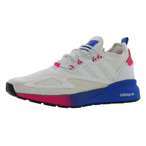 Scarpe da Corsa Adidas Zx 2K Boost da Donna Schema di Colori Bianco/Rosa/Blu |   100% Autentico - Product Image 1