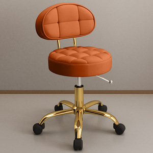 Sgabello da Parrucchiere e Estetista con Schienale, Girevole e Regolabile <span class=keywords><strong>in</strong></span> Altezza, Progettato Appositamente per Saloni di Bellezza e Uso Domestico - Product Image 5