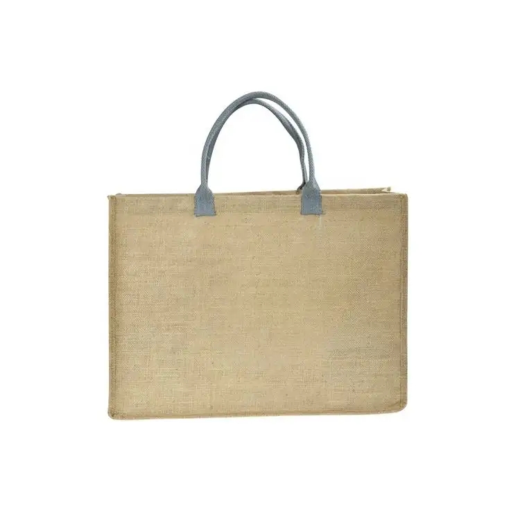 Cheap 100% Natural Plain Prices Of Personalized Durable Jute Tote Bag Wholesale