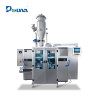 Ligne de traitement Polyva dosettes de blanchisserie liquide automatique soluble dans l'eau fournitures agricoles liquide faisant la machine de remplissage et d'emballage