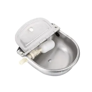 2.5 L Stainless Steel Automatic Poultry Animal Drinking Water Bowl For Cow