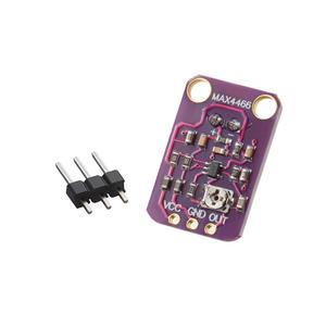 Placa Amplificadora OUT GND VCC 2.4-5V DC GY-MAX4466, Módulo Amplificador de Micrófono Eléctrico, Sensor de Sonido, Módulo de Micrófono MAX4466 - Product Image 2