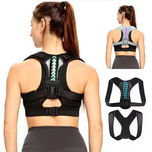 Nuevo <span class=keywords><strong>Corrector</strong></span> <span class=keywords><strong>de</strong></span> Postura Ajustable para Espalda Superior y Cuello, Soporte para Clavícula y Columna Vertebral, para Hogar, Oficina y Deporte, Remodela el Cuerpo - Product Image 6