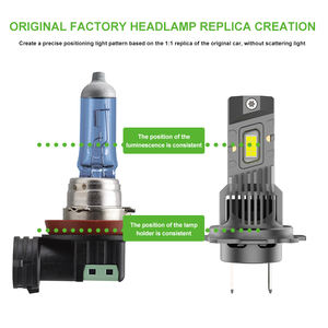 Faro LED Y5C de Alta Luminosidad con Chip 3570, 56W, 4400LM, 6500K <span class=keywords><strong>para</strong></span> Motocicleta, Scooter, Camioneta, Kit de Reemplazo de Lámpara Antiniebla - Product Image 4