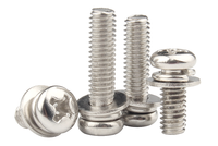 Vis, boulons et écrous M4 M5 M6 M8 en acier inoxydable 304, combinaison de fixations métriques en zinc naturel, sur demande du client, directement de l'usine.