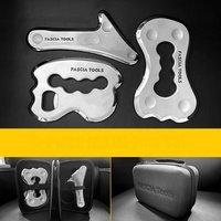 Outil de massage Gua Sha en acier inoxydable avec logo personnalisé, couteau de fascia musculaire IASTM, équipement de physiothérapie corporelle