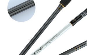 Canne à pêche en carbone Action M ML MH, vente en gros, 1.83/1.95/2.05M, pour Jigging et <span class=keywords><strong>bateau</strong></span>, pêche au bar, au thon, à enfoncement lent Fuji - Product Image 2