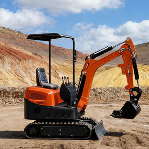 Excavatrice compacte de 1,2 tonne à bras de rotation zéro, moteur Kubota, certifiée EPA CE, idéale pour les projets urbains en espace restreint, directement de l'usine - Product Image 3