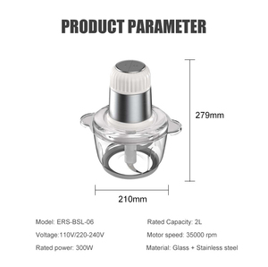 Thực phẩm rau trộn Máy xay fufu Máy xay sinh tố đập Yam máy điện Máy xay thịt <span class=keywords><strong>Chopper</strong></span> - Product Image 6