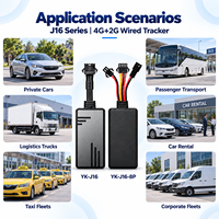 Traceur GPS Filaire 4G+2G GSM/GPRS Série J16 Direct Usine, Personnalisation OEM ODM, Intégration API pour Suivi de Véhicules et PC
