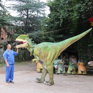 Disfraz de Dinosaurio Tiranosaurio Rex Animatrónico Realista que Camina, en Venta - Product Image 6