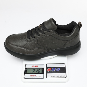 Chaussures de sport pour hommes personnalisées, légères, style décontracté, noires, pour la marche - Product Image 2