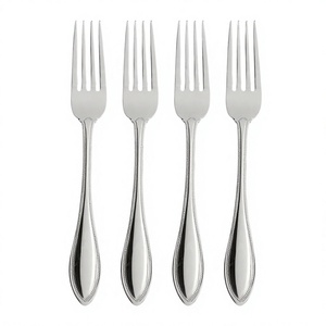 Ensemble de couverts de luxe 4 pièces en acier inoxydable de style occidental avec finition poli miroir, design durable, idéal pour les cadeaux d'affaires - Product Image 4