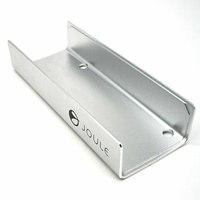 Support en aluminium usiné CNC sur mesure en forme de U, plaque de montage anodisée de précision avec trous fraisé