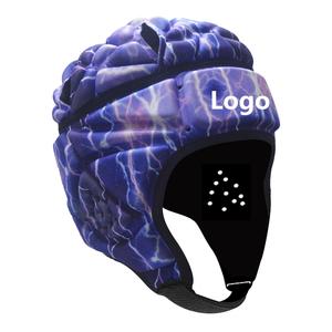 Mềm vỏ cờ bóng đá Mũ bảo hiểm 7v7 bóng bầu dục Mũ bảo hiểm Scrum cap bóng đá độn mũ có thể điều chỉnh đầu bảo vệ cho thanh thiếu niên Kid người lớn - Product Image 6