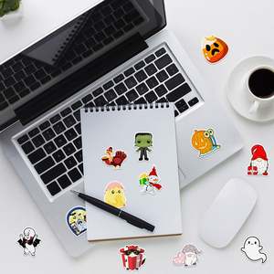 50 Cartoon Cute Holiday Graffiti PVC <b>Stickers</b> for Notebooks <b>Skateboards</b> Water Bottles Luggage Decoration - Product Image 3
