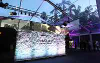 Carpa Transparente Inteligente Optoelectrónica Futurista para Eventos de 15*20m con LED Integrado, Interactiva, con Sonido Envolvente