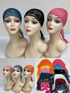 Bandana de encaje de estilo turco <span class=keywords><strong>para</strong></span> mujer, diseños de boda, hiyab y <span class=keywords><strong>turbantes</strong></span> <span class=keywords><strong>para</strong></span> mujer, venta al por mayor, de estilo turco, hiyab y <span class=keywords><strong>turbantes</strong></span> <span class=keywords><strong>para</strong></span> mujer - Product Image 4