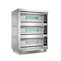 Équipement de boulangerie électrique, four rotatif à gaz avec Circulation d'air chaud, pour la cuisson du pain