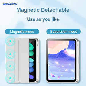 Ốp Trong Bằng Silicon TPU Mềm Siêu Mỏng Vỏ Từ Tính Có Thể Tháo Rời Cho <span class=keywords><strong>iPad</strong></span> 10.2 Thế Hệ Thứ 7 8 Thứ 9 - Product Image 2