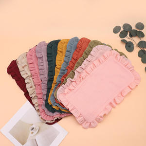 4 unids/set verano Floral absorbente eructo toalla bebé eructo paño babero hombro trapos suave muselina algodón bebé eructo tela - Product Image 3