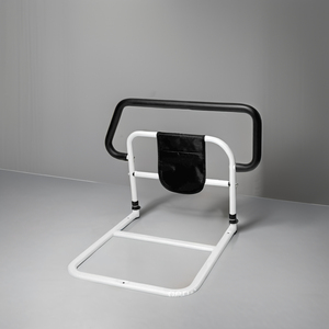 Hot Sale Dual-Bar Adjustable Metal <b>Bed</b> Assist Rail Seniors Safety <b>Pad</b> Guard Adults Elderly Home Rehabilitation Therapy Supplies - Product Image 6