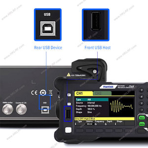 Generador de señal Hantek HDG3103C 3 CH generador de forma de onda USB 5 en 1 medidor de frecuencia/señal de función/pulso/generador de armónicos - Product Image 6