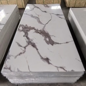 Nhà Máy Tùy Chỉnh UV PVC Tấm Đá Cẩm Thạch Bảng Điều Khiển Tường 3Mm Dày Linh Hoạt PVC Vật Liệu Khuôn Bằng Chứng Trang Trí Nội Thất Cho Trang Trí Nội Thất - Product Image 4