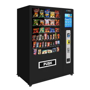 Popular Vendor Machine Touch Screen Snacks And Drinks Machines Vending Coin-Operated Vending Machines