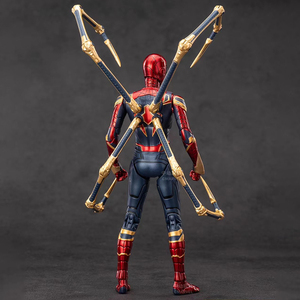 Zd Toys Original Genuine <span class=keywords><strong>Spider</strong></span> <span class=keywords><strong>Man</strong></span> <span class=keywords><strong>Marvel</strong></span> <span class=keywords><strong>Avengers</strong></span> 3 Iron <span class=keywords><strong>Spider</strong></span>-<span class=keywords><strong>Man</strong></span> 2.0 1/10 Figurines d'action articulées 18cm 7 in - Product Image 4
