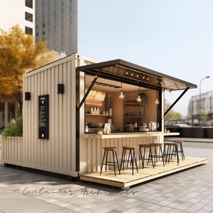 Magasin mobile modulaire en acier, conteneur extensible, maison mobile, food truck - Product Image 3