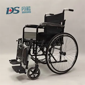 Cadeira de rodas para deficientes Dansong cadeira de rodas com apoio de braço fixo pernas de elevação