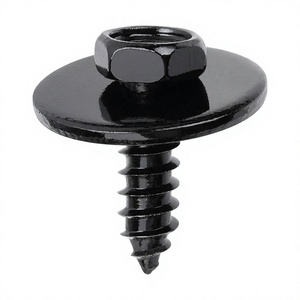 Vis de fixation pour voiture BMW avec rondelle en métal en forme de U pour réparation et remplacement, numéro de pièce 07129904150 07147129160 - Product Image 2