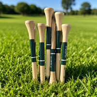 Tees de golf personnalisés avec logo OEM pour événements promotionnels, clubs et détaillants