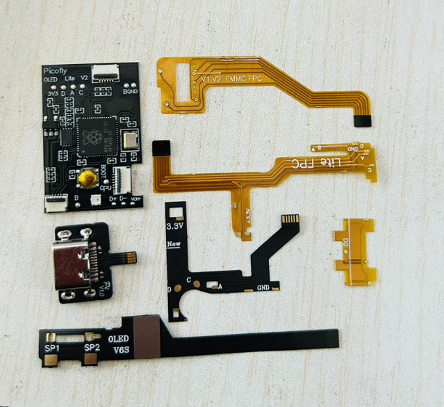 RP2040 CPU Cable Board for Switch/OLED/Lite Replacement Cable Module for Switch Series Pico CPU Data Cable Part