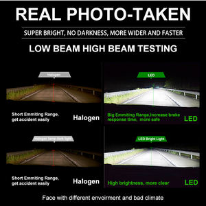 Phares LED H7 K5 fiables à <span class=keywords><strong>driver</strong></span> externe 110W 10000Lm 6000K 12-24V pour déneigeuses et flottes commerciales hivernales extrêmes - Product Image 4