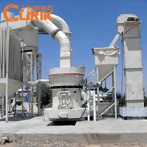 Línea de fabricación de polvo de yeso Raymond Mill, máquina de polvo de piedra caliza, pulverizador de péndulo de carbonato de calcio