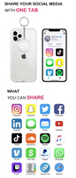 Partage social NFC porte-clés personnalisé étanche époxy porte-clés RFID NFC porte-clés