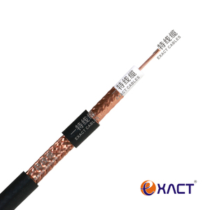 Câble coaxial RG6 RG58 RG59 de haute qualité 75 ohms, conducteur en cuivre pur pour connexion réseau d'<span class=keywords><strong>antenne</strong></span> TV <span class=keywords><strong>satellite</strong></span>, CCTV, CATV - Product Image 4