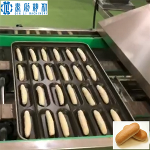 Nhà máy bánh thiết kế Hot Dog bánh làm cho máy Dây chuyền sản xuất Pháp Baguette bánh mì moulder máy - Product Image 5